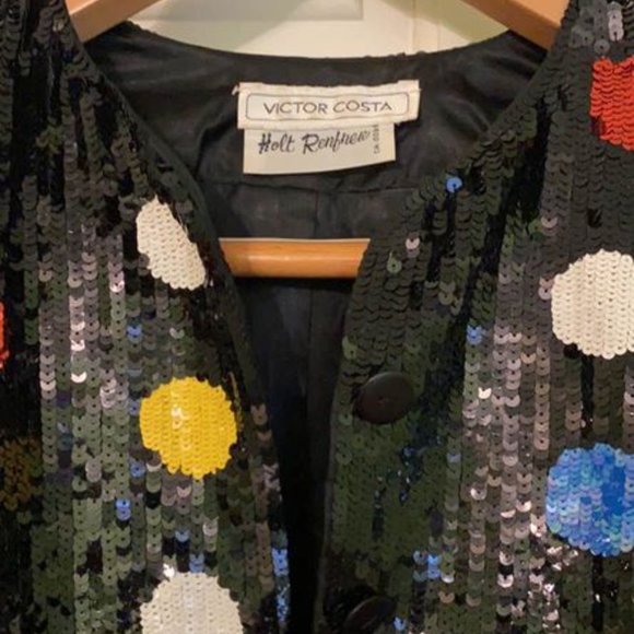 Vintage Sequined Jacket - Picture 2 of 4